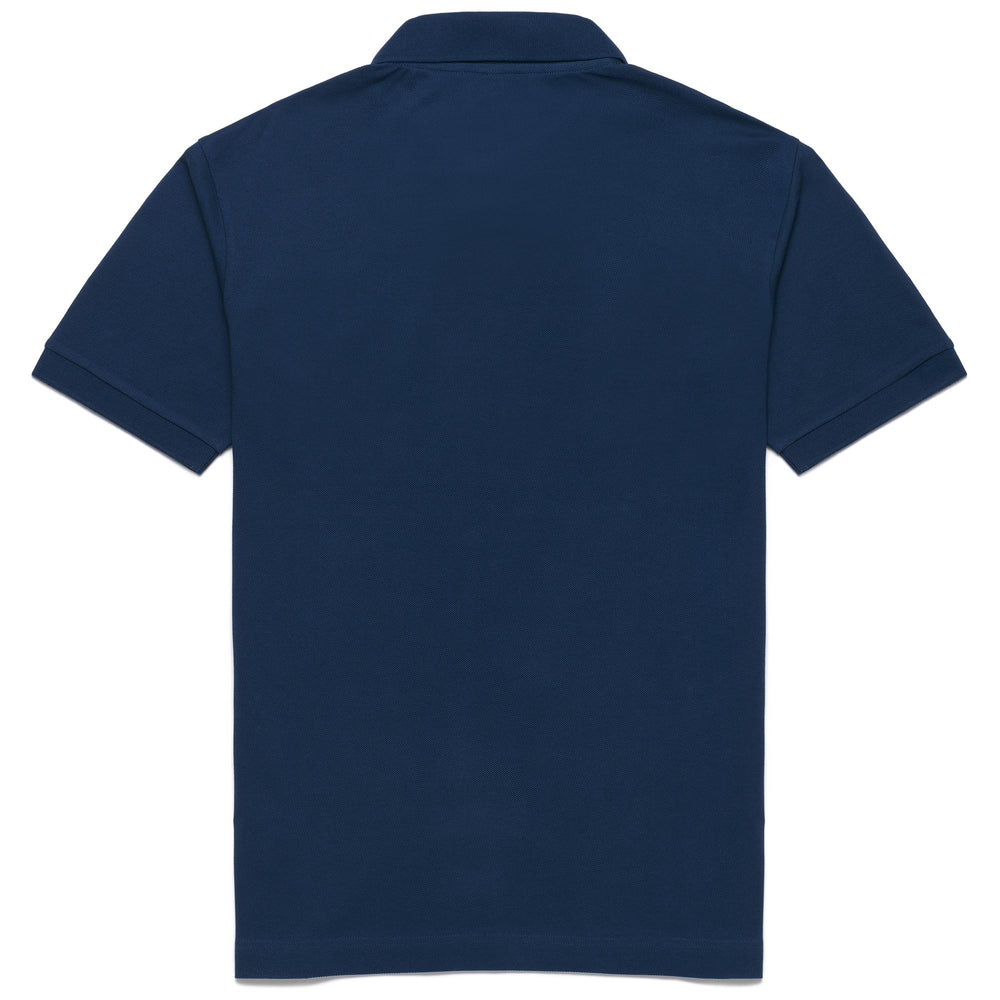 Cobalt Blue Men's Classic Cotton Polo Shirt 02
