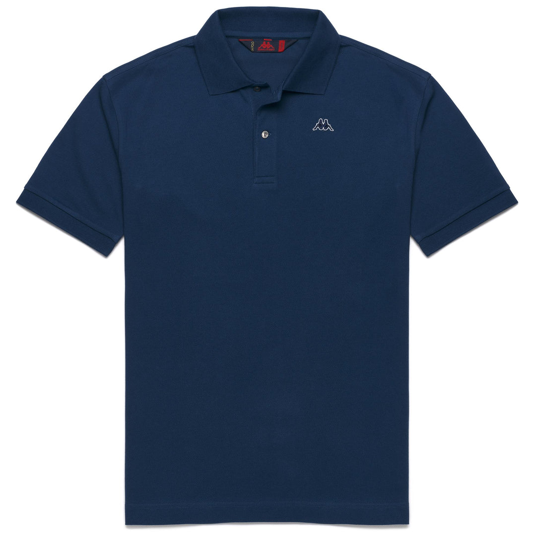 Cobalt Blue Men's Classic Cotton Polo Shirt 01