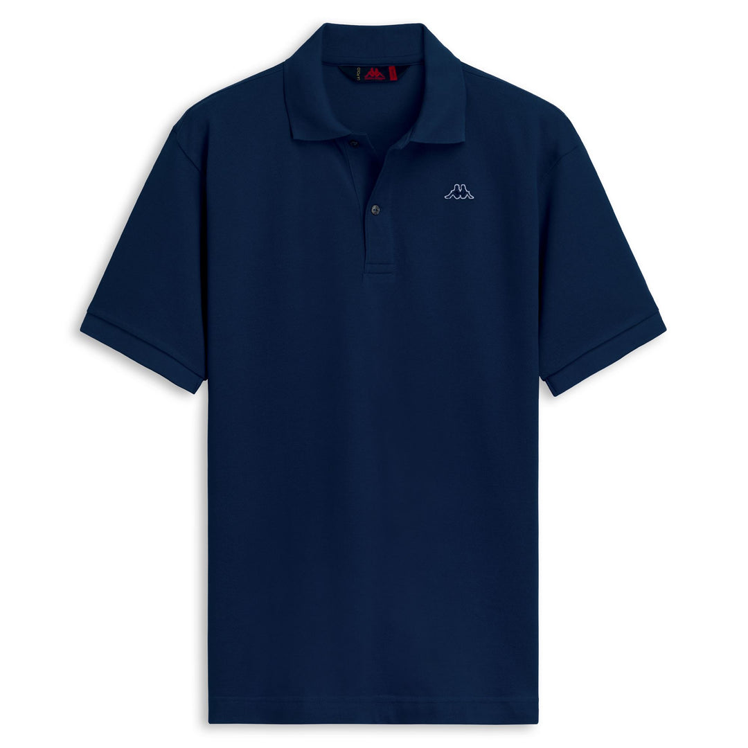 Blue Men's Classic Fit Cotton Polo Shirt 01