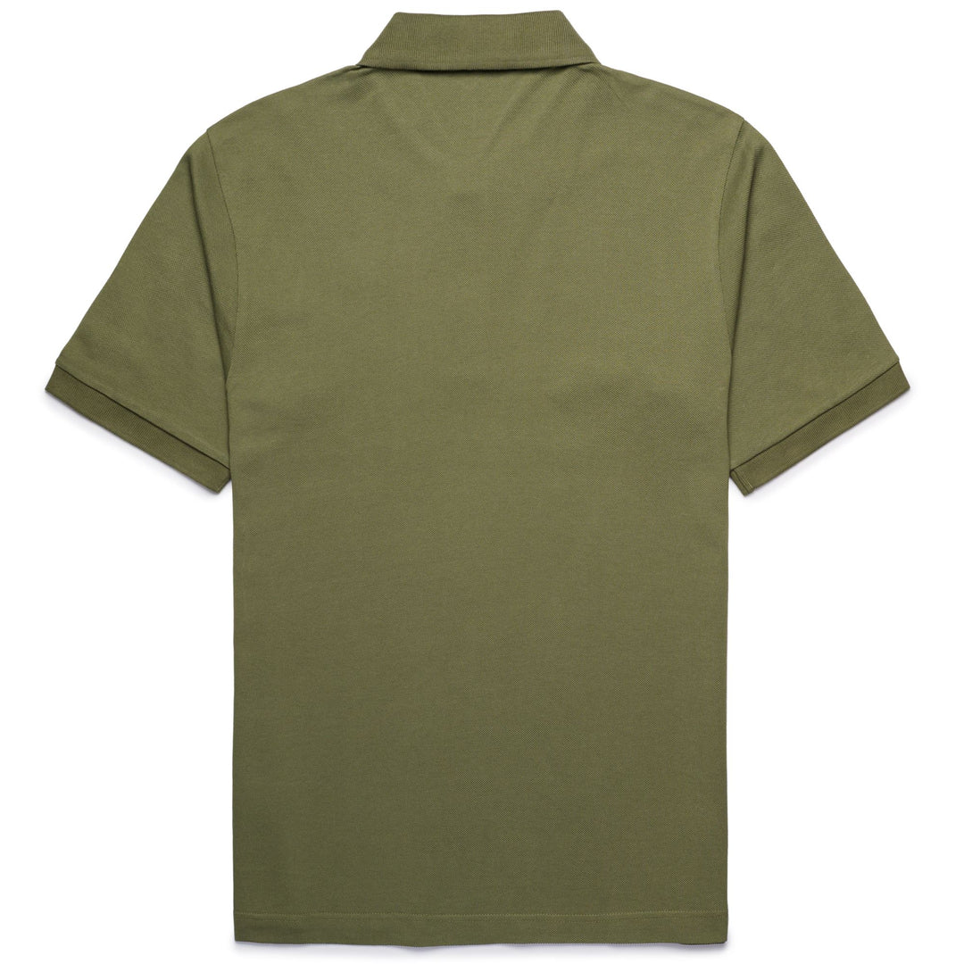 Olive green Men's Classic Fit Cotton Polo Shirt main