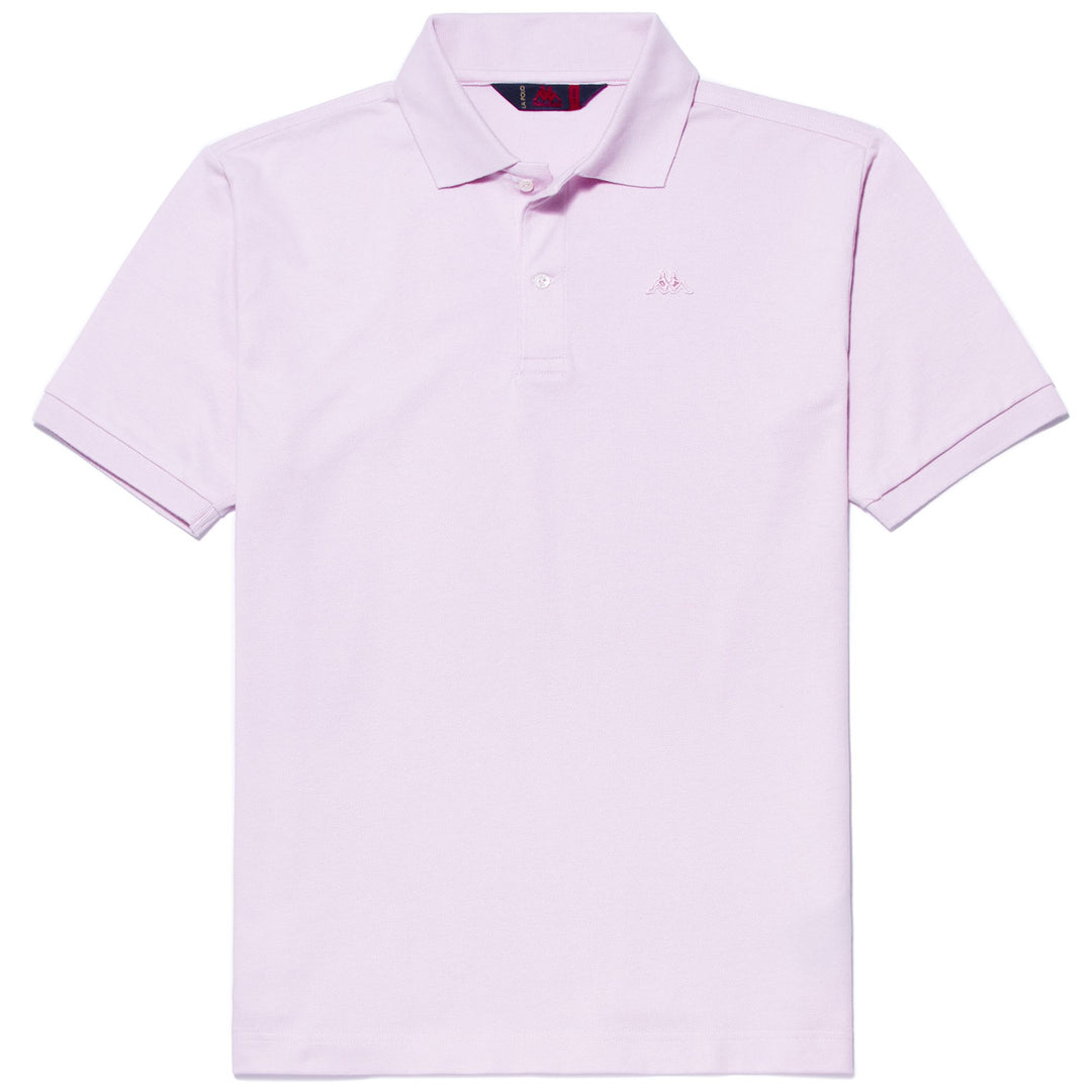 Pink Red Men's Classic Cotton Polo Shirt 01