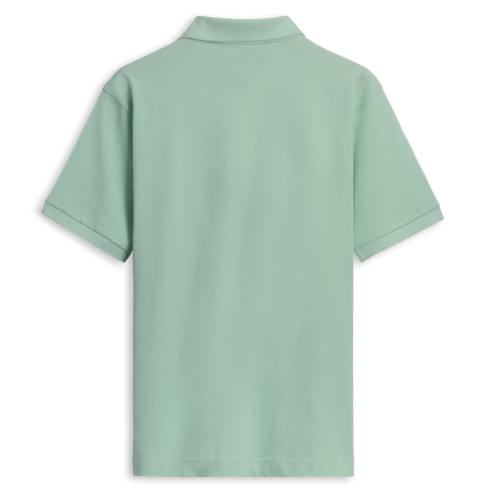 Green Men's Classic Fit Cotton Polo Shirt 02