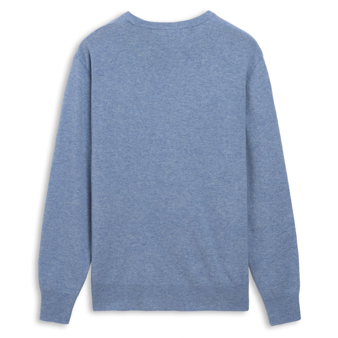 Blue Men's Classic Fit Wool Pullover main