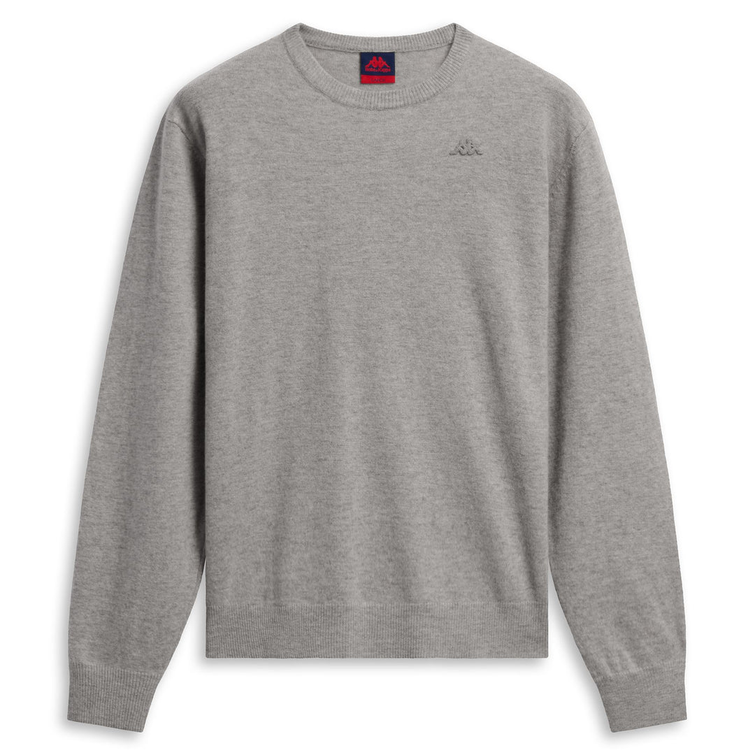 Men's Grey Classic Fit Wool Pullover main