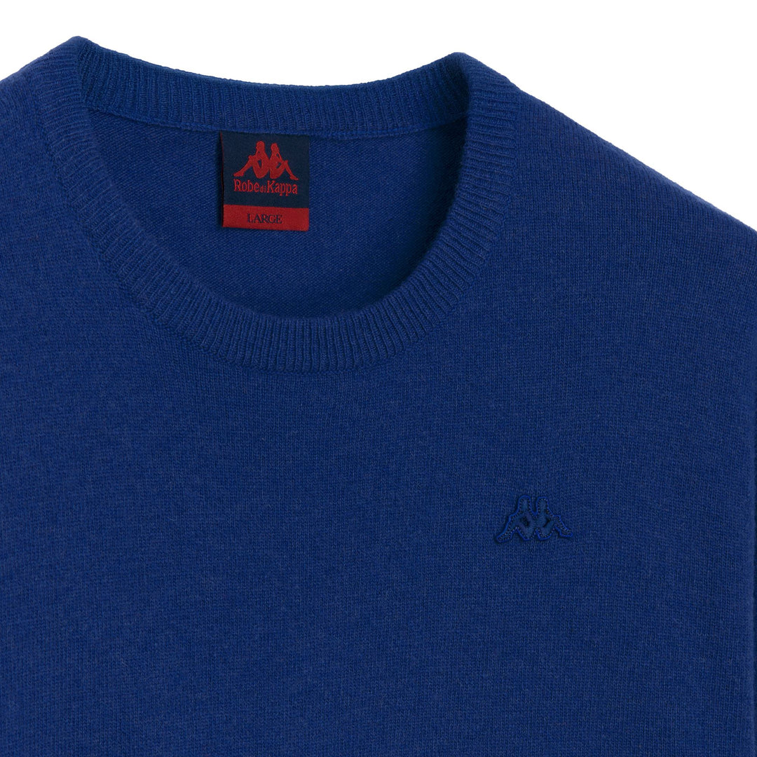 Blue Men's Classic Fit Wool Pullover main