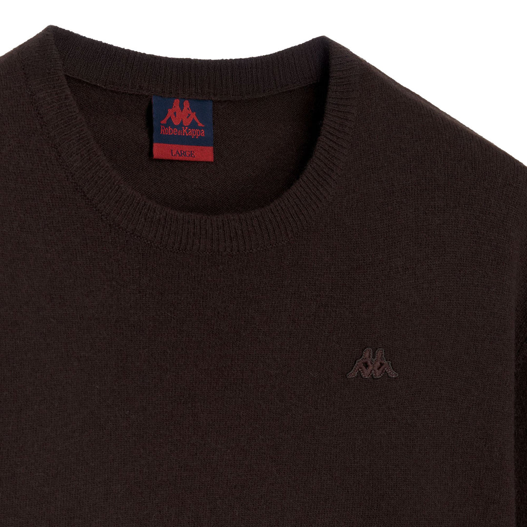 Brown Men's Classic Fit Wool Pullover main
