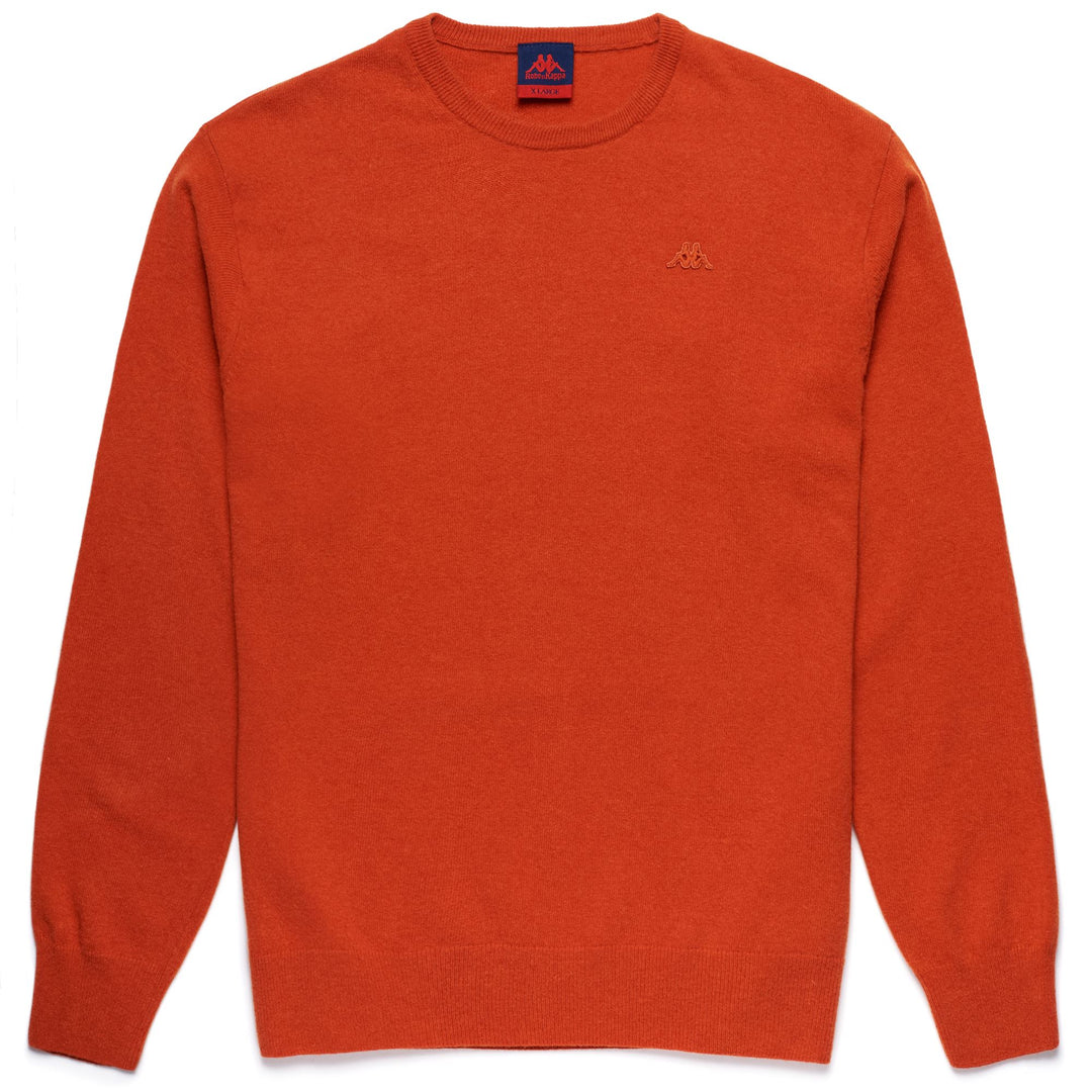 Orange Men's Classic Fit Wool Pullover main