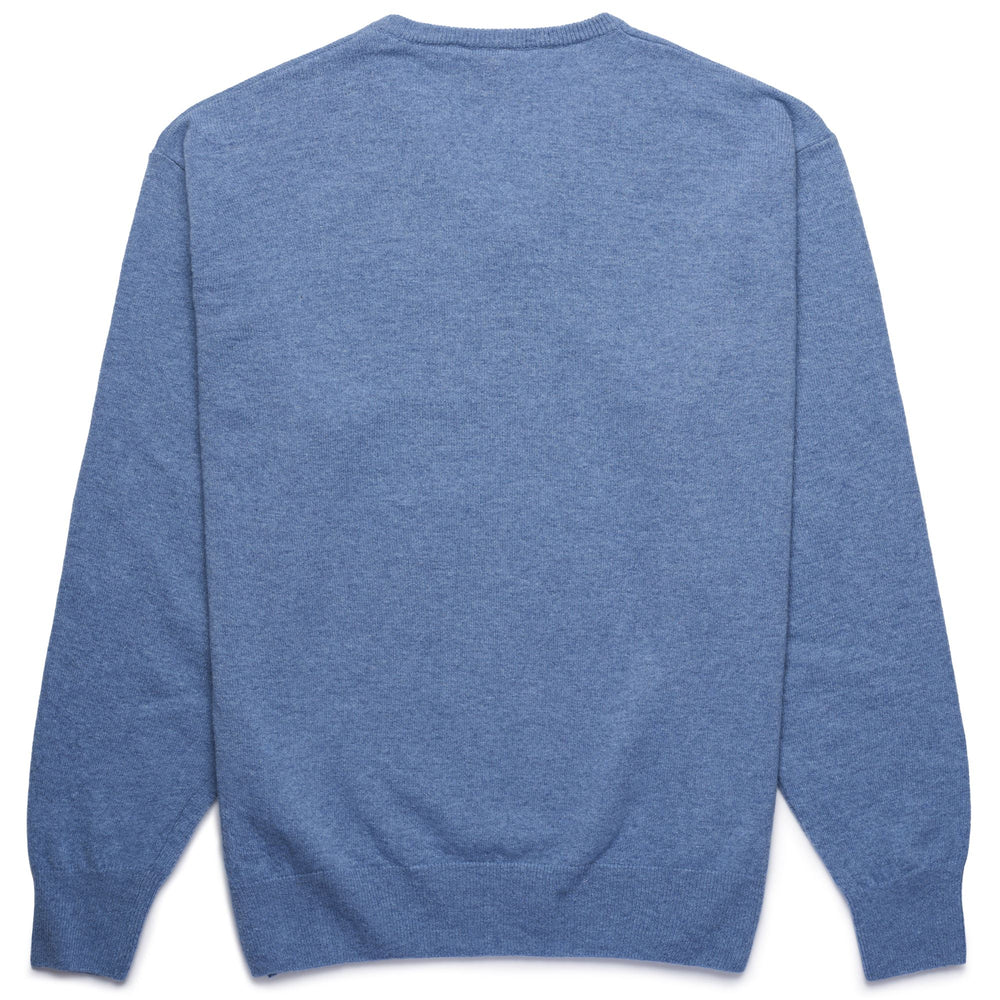 Maglione Classico in Lana Knit Uomo Blu Infinity 02