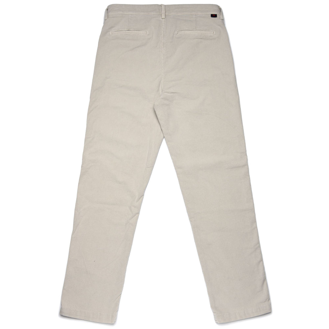 Pantaloni Chino in Corduroy Skinny Fit Donna Grigio Beige main