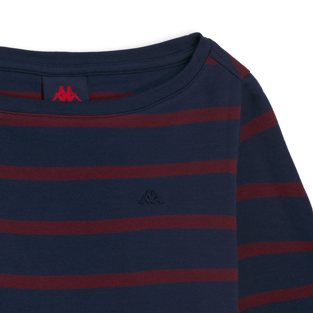 T-shirt da donna Blue Iris in cotone, vestibilità regolare main