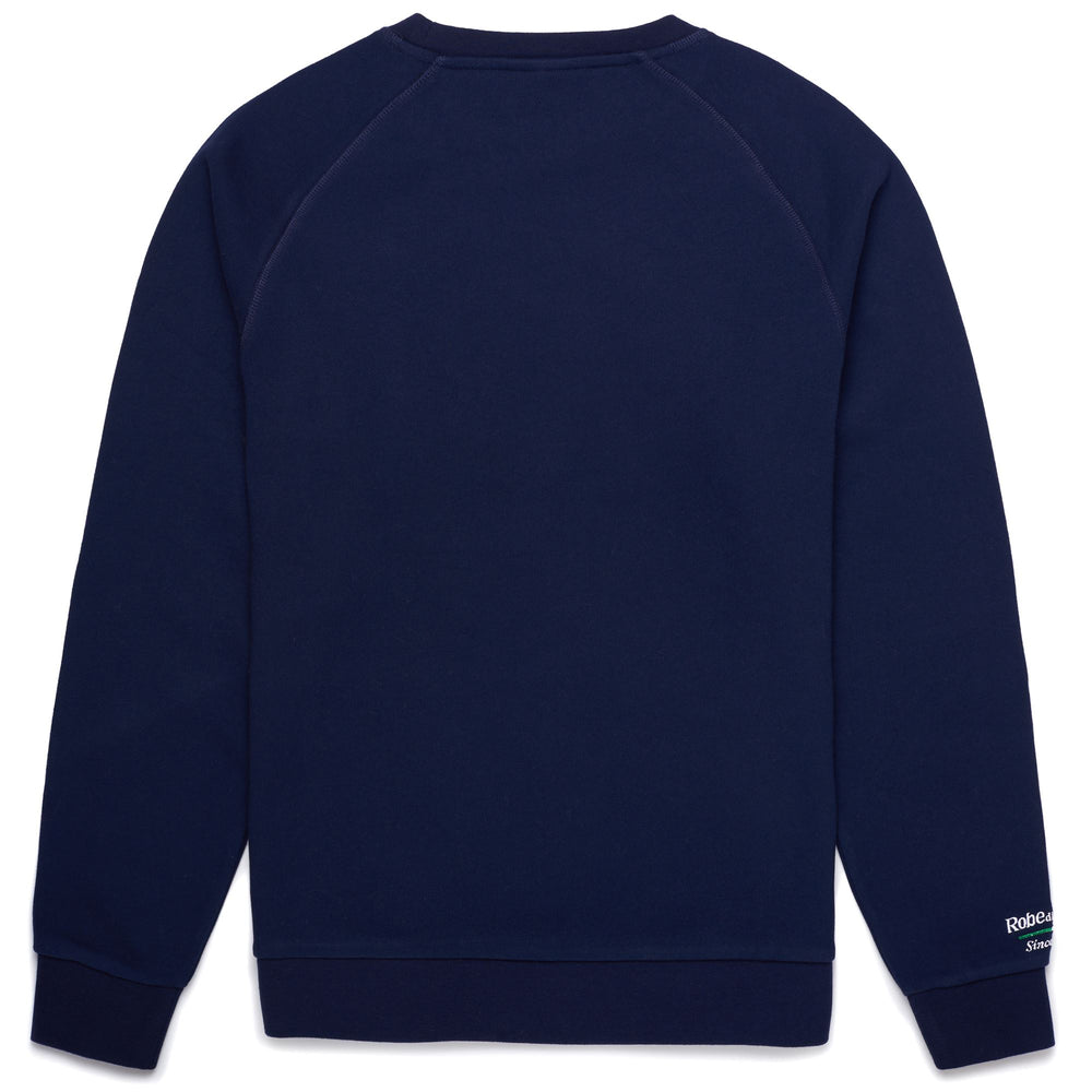 Marine Blue Men's Casual Cotton Fleece Jumper 02