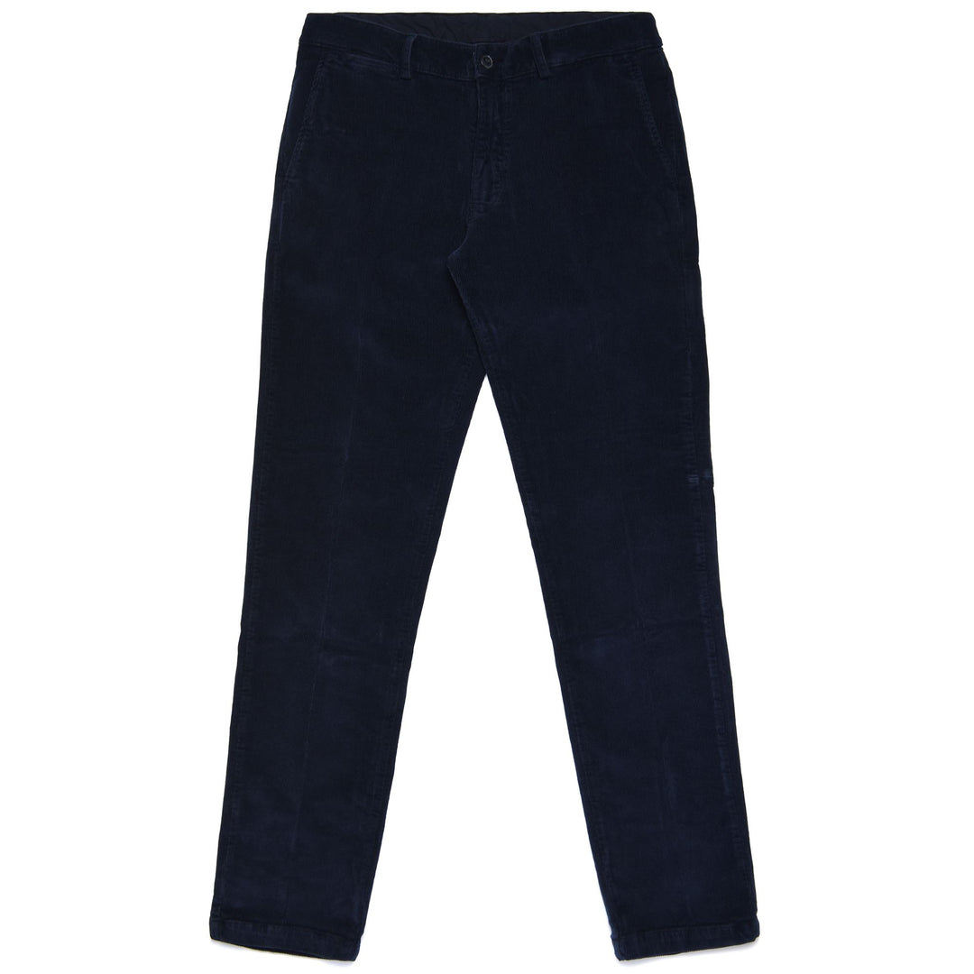 Navy blue Men's Skinny Fit Chino Pants in Stretch Corduroy 01
