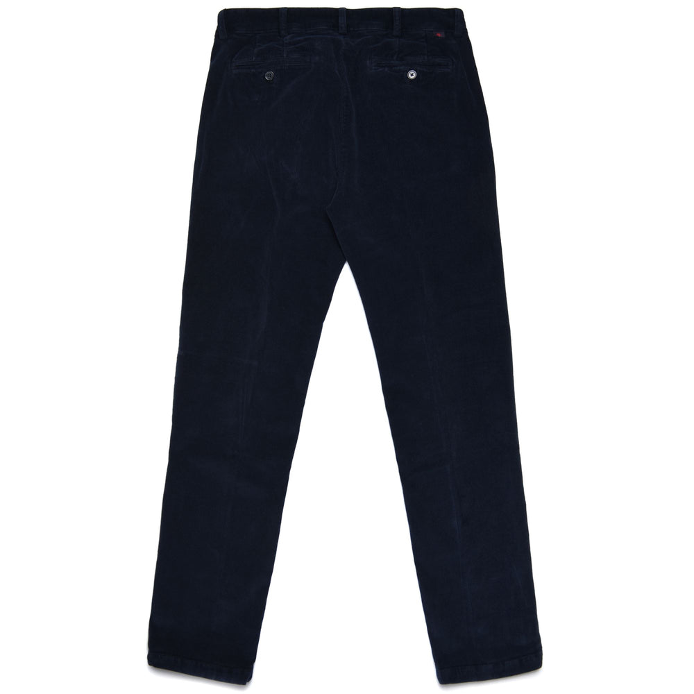 Navy blue Men's Skinny Fit Chino Pants in Stretch Corduroy 02