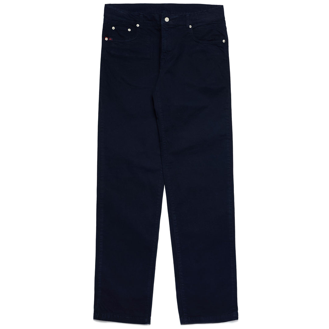 Blue Men's Slim Fit Casual Stretch 5-Pocket Pants 01