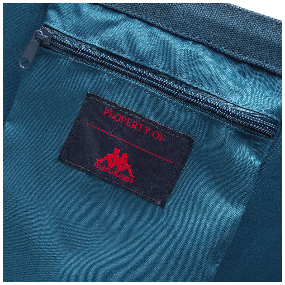 Borsa Tote Classica in Cotone Donna Blu Majolica main