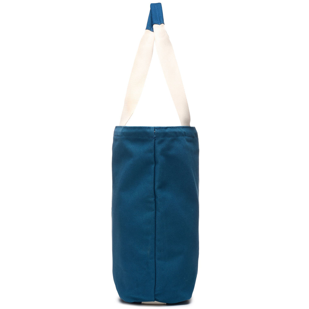 Borsa Tote Classica in Cotone Donna Blu Majolica main