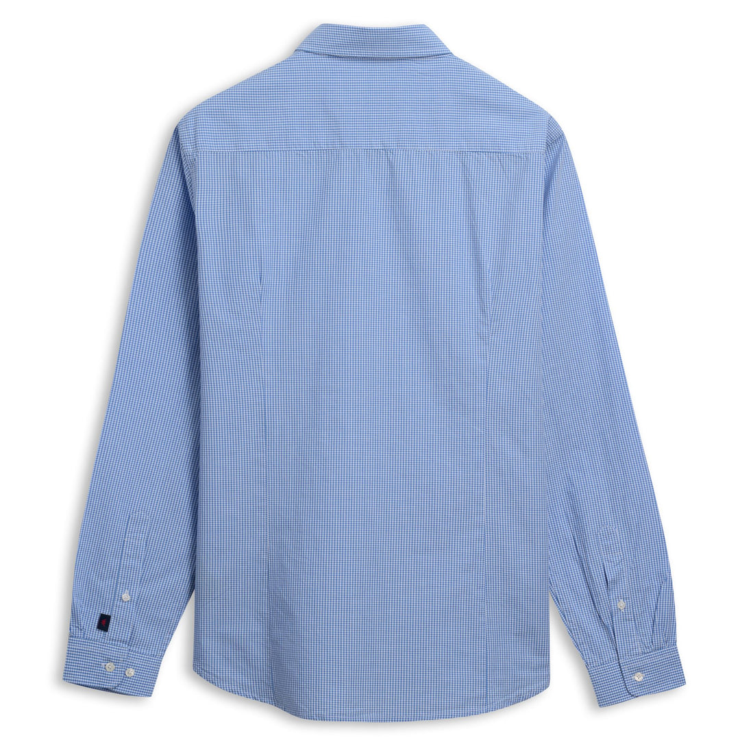 Grey Men's Slim Fit Casual Cotton Button Down Shirt main