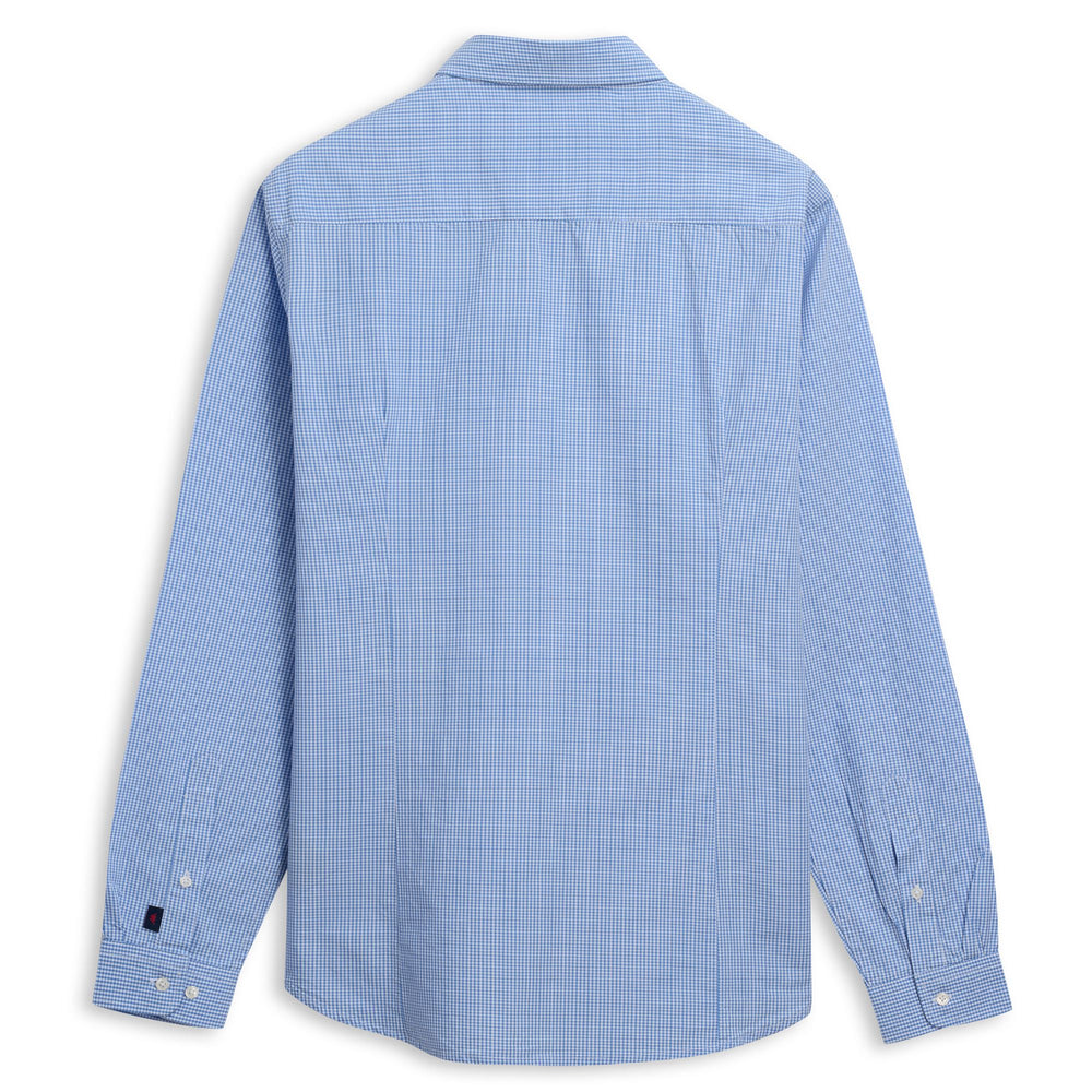 Grey Men's Slim Fit Casual Cotton Button Down Shirt 02