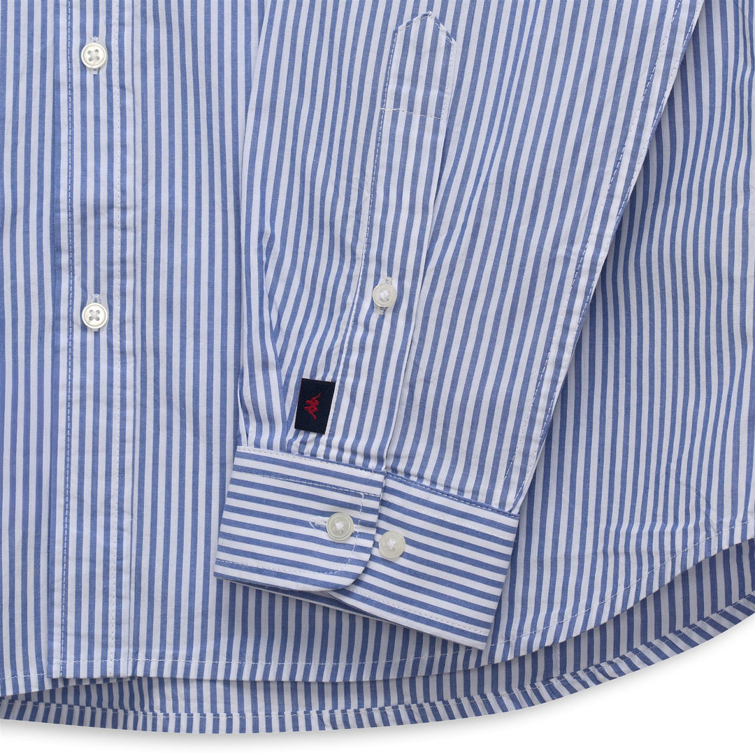Chemise grise homme coupe slim décontractée en coton à boutons main
