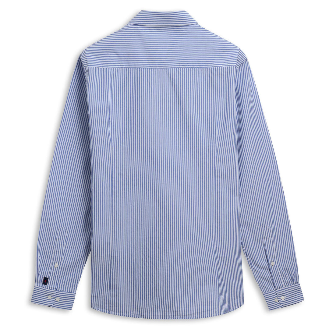 Chemise grise homme coupe slim décontractée en coton à boutons main