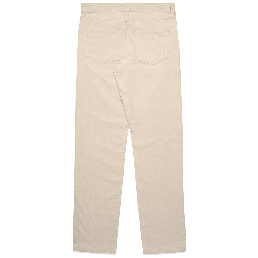 Pantaloni in Corduroy Slim Fit 5 Tasche Uomo Grigio Chiaro main