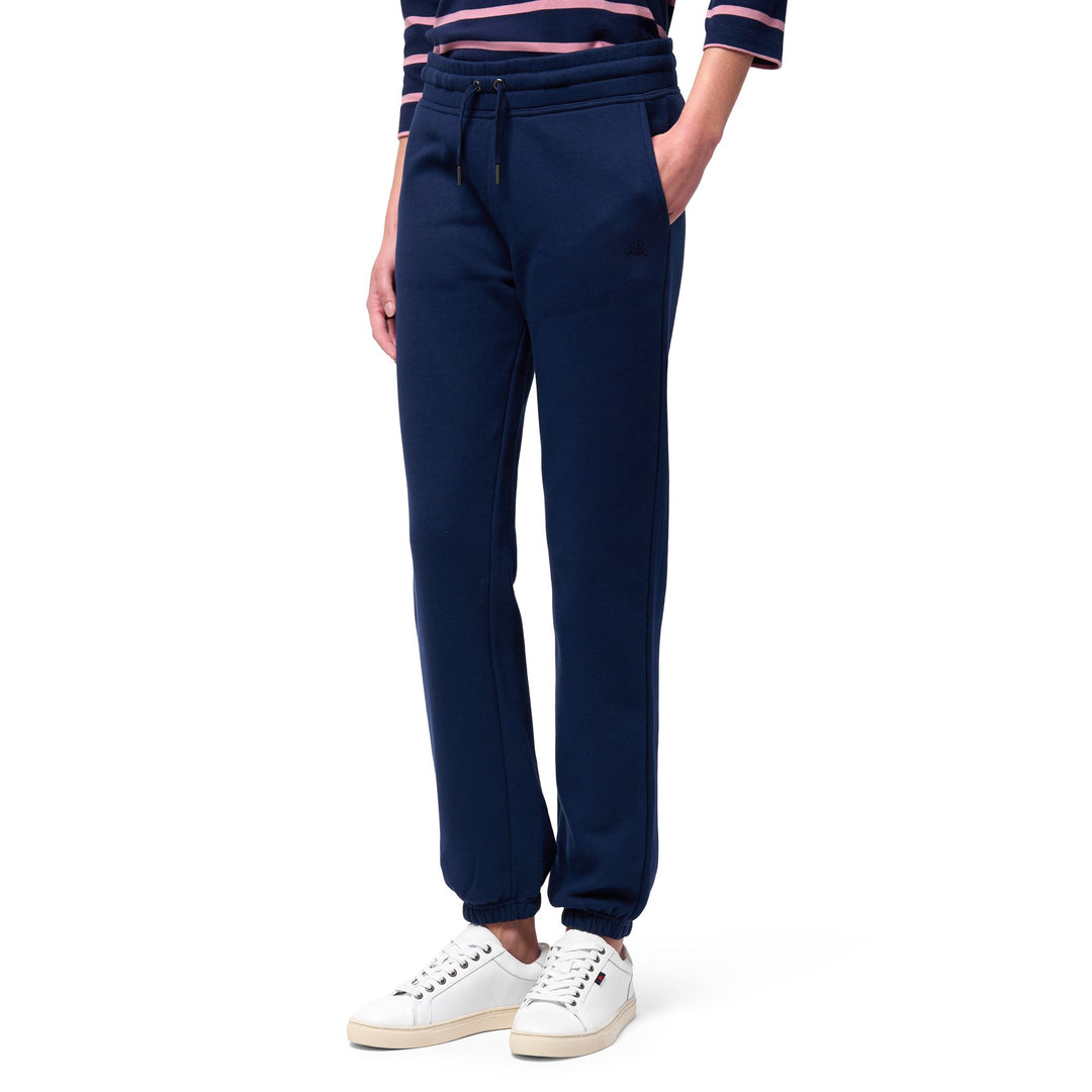 Blue Women's Slim Fit Sport Trousers with Brushed Fleece 01