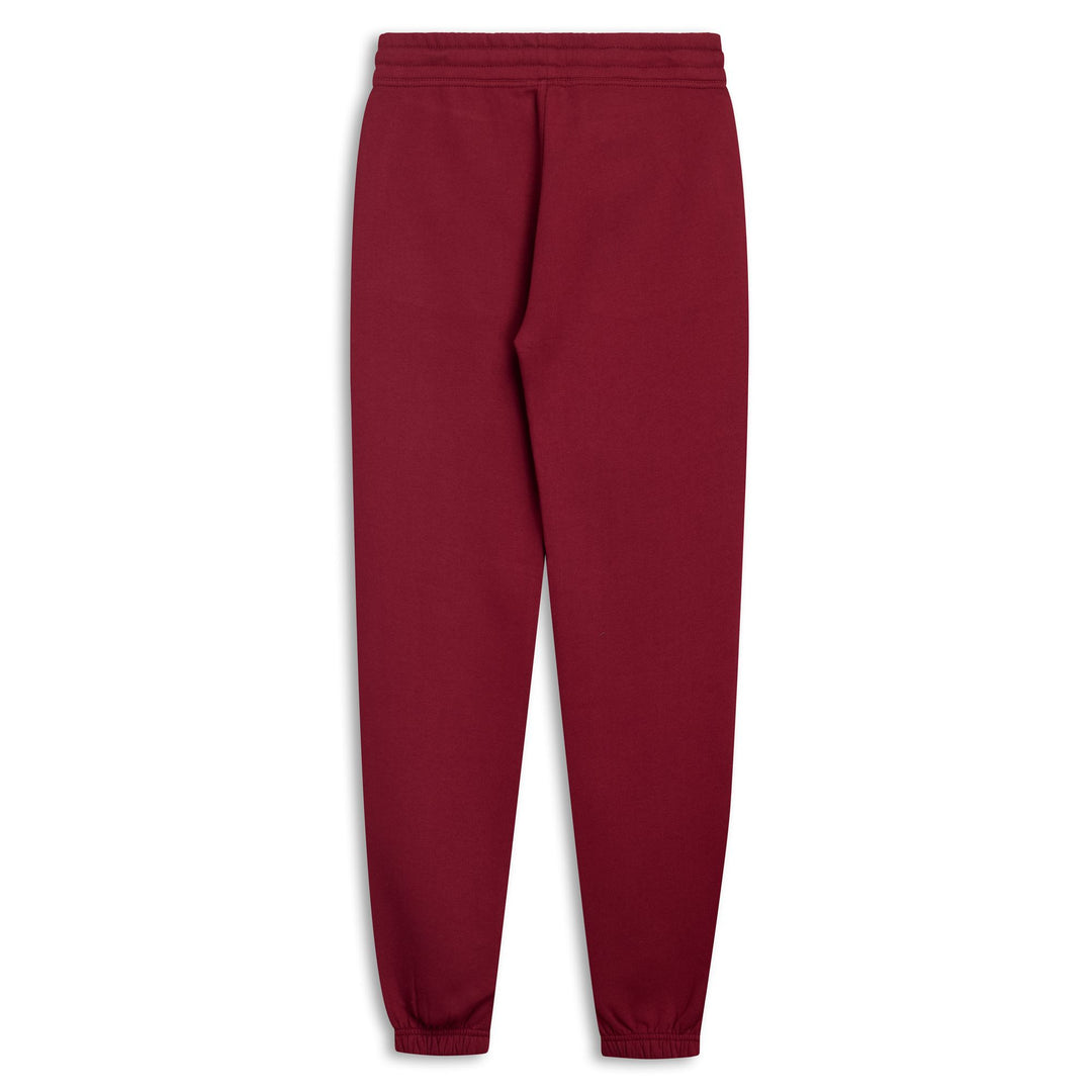 Red Women's Slim Fit Sport Trousers in Brushed Fleece main