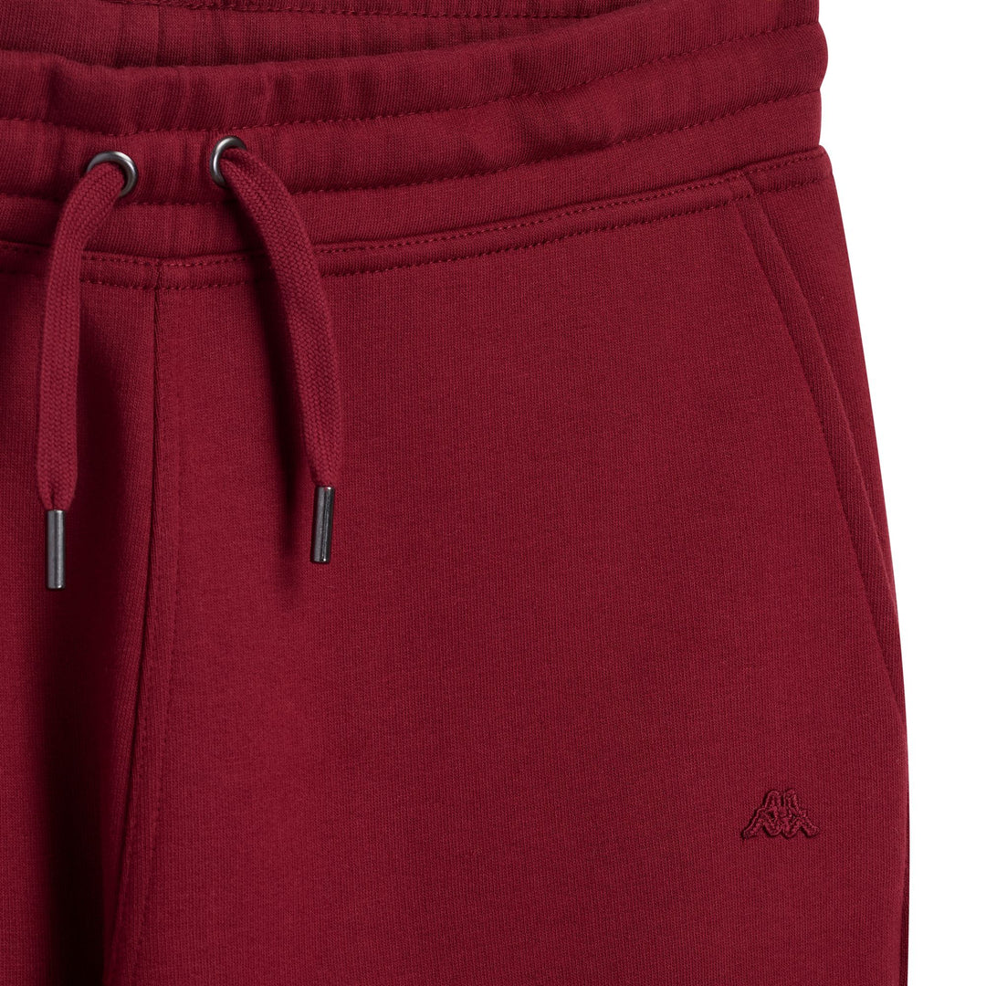 Red Women's Slim Fit Sport Trousers in Brushed Fleece main