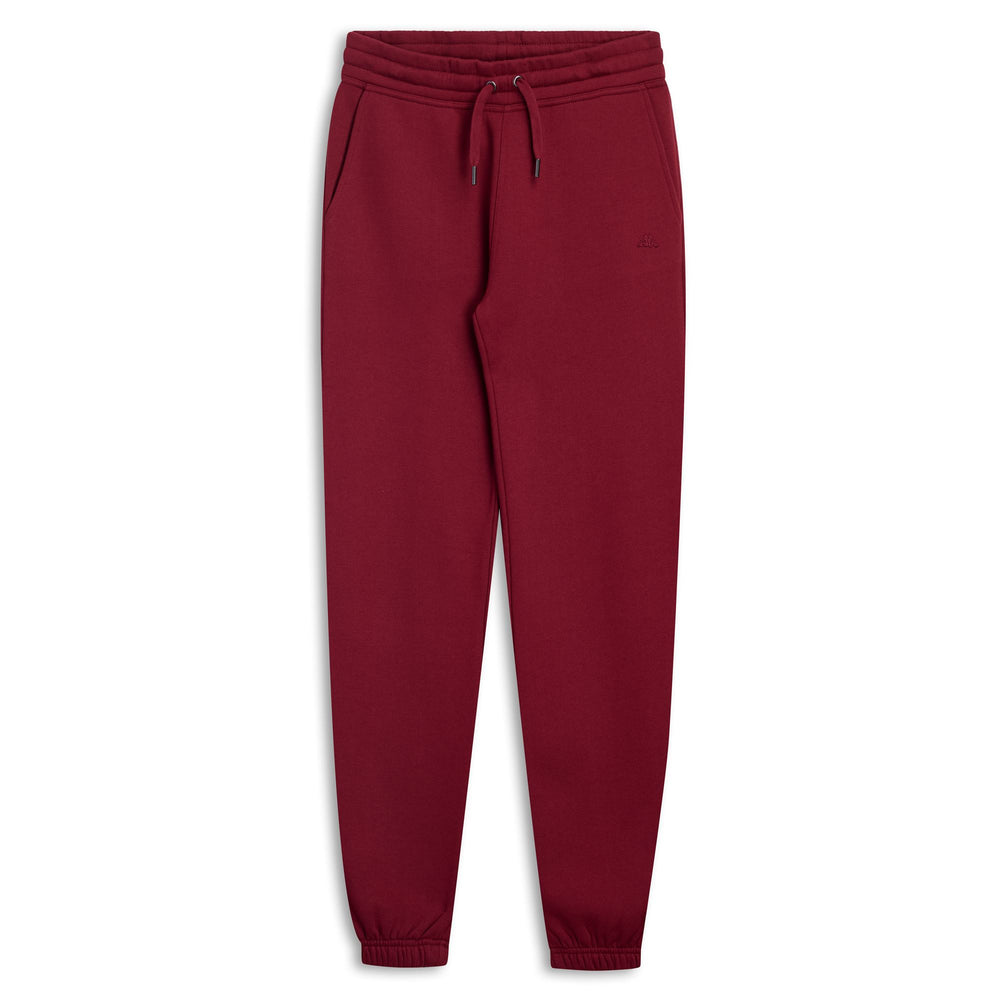 Red Women's Slim Fit Sport Trousers in Brushed Fleece 02