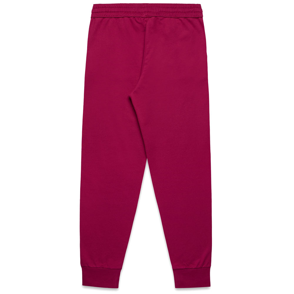 Pantaloni sportivi classici in cotone da donna viola 02