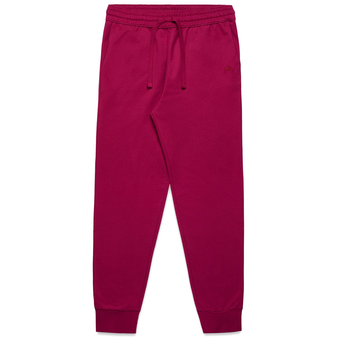 Pantaloni sportivi classici in cotone da donna viola 01