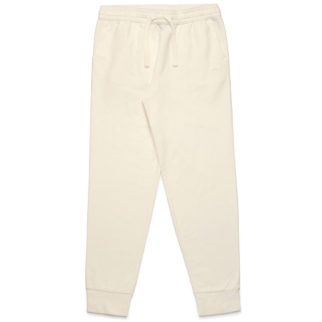 Pantaloni sportivi classici in cotone bianco da donna 01
