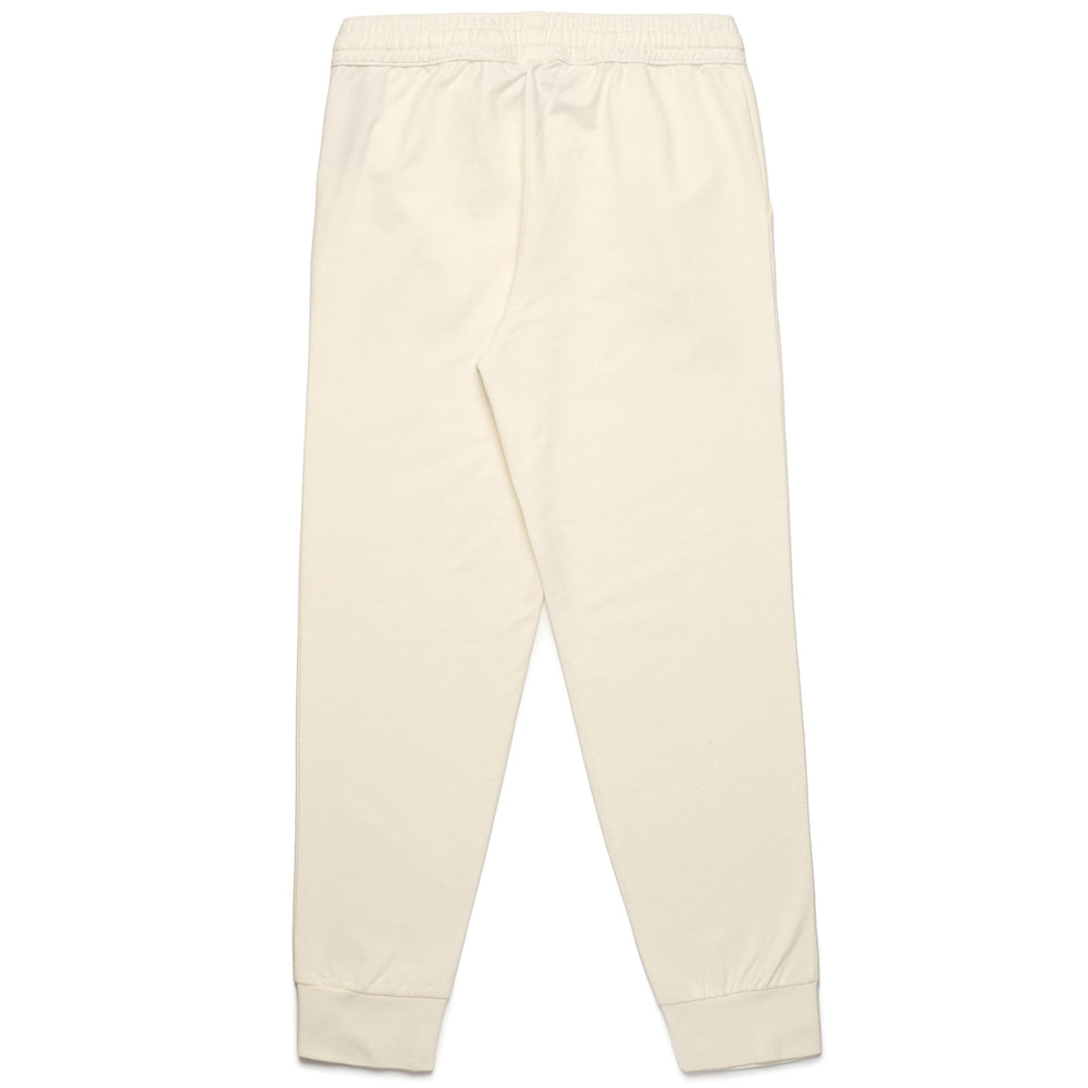 Pantaloni sportivi classici in cotone bianco da donna 02