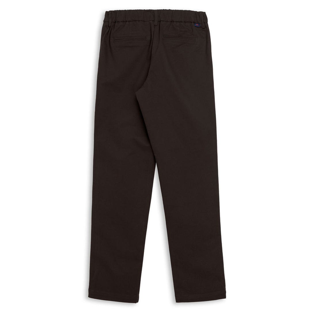 Brown Women's Slim Fit Chino Pants in Peached Gabardine main