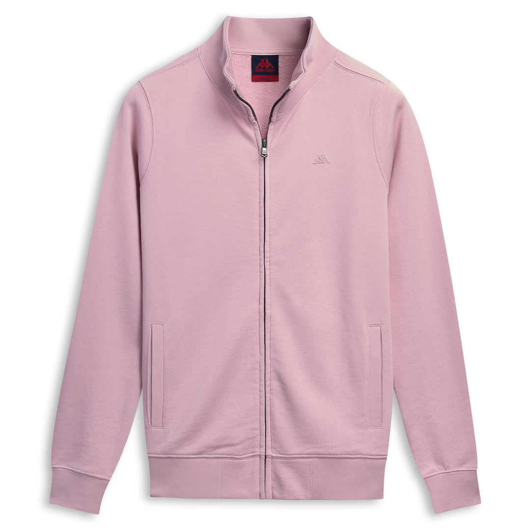 Felpa casual da donna in cotone French Terry vestibilità regolare colore rosa 01