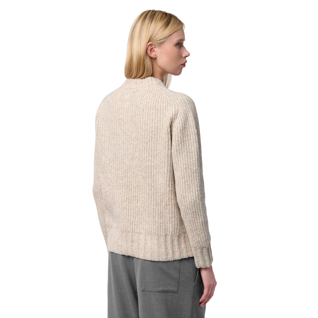 Beige Women's Knitwear Pullover with Comfort Fit main