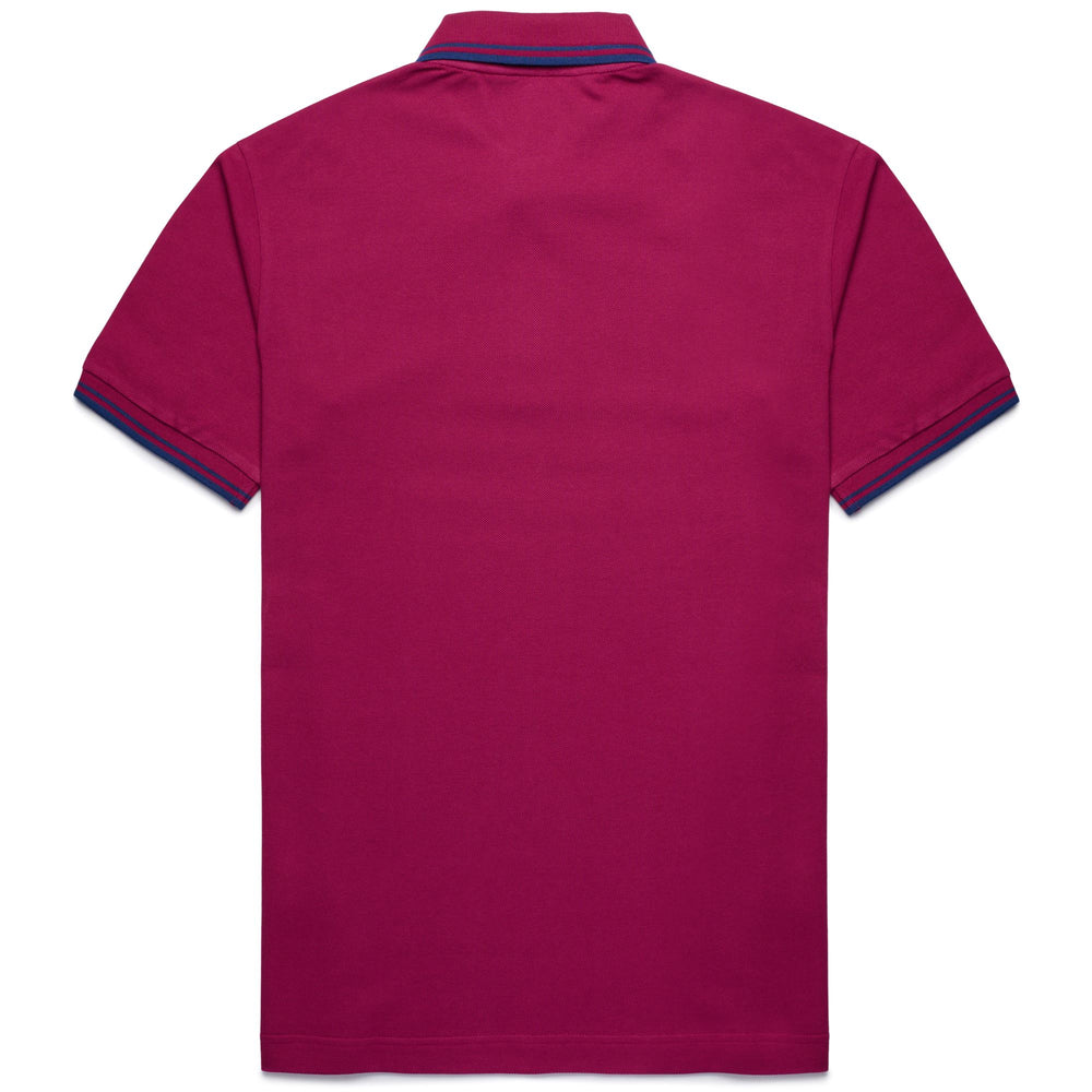Raspberry Blue Men's Classic Cotton Polo Shirt 02