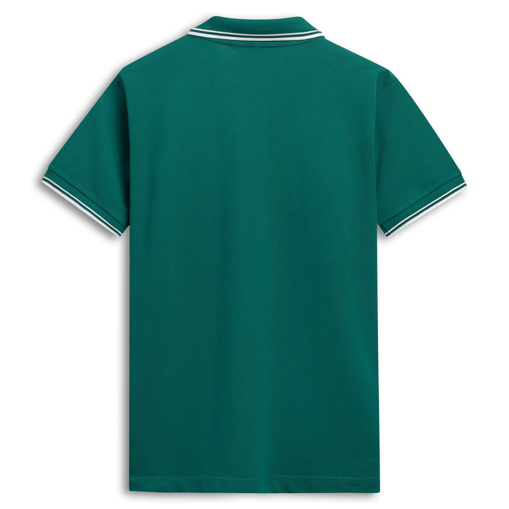 Green Men's Classic Fit Cotton Polo Shirt 02