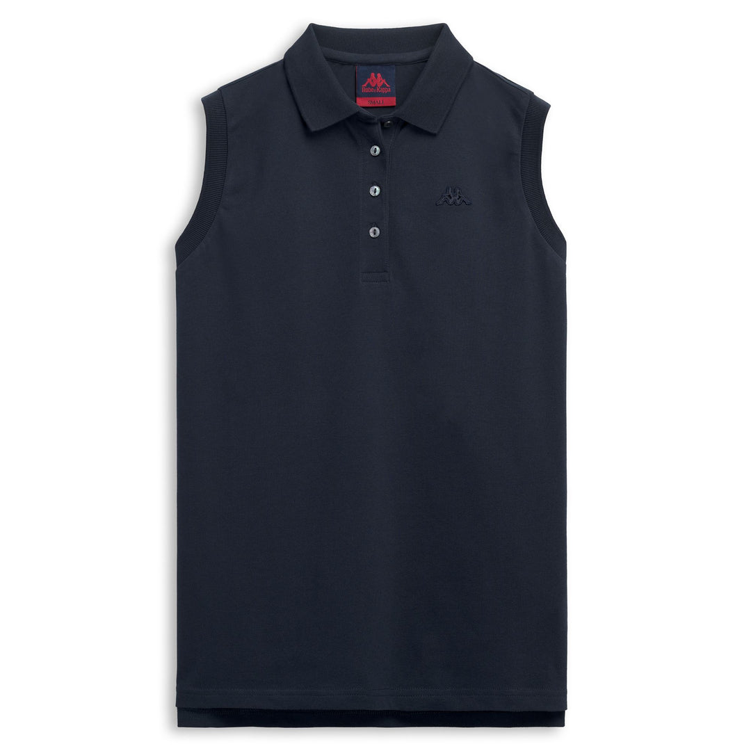 Blue Women's Regular Fit Stretch Piqué Polo Shirt 01