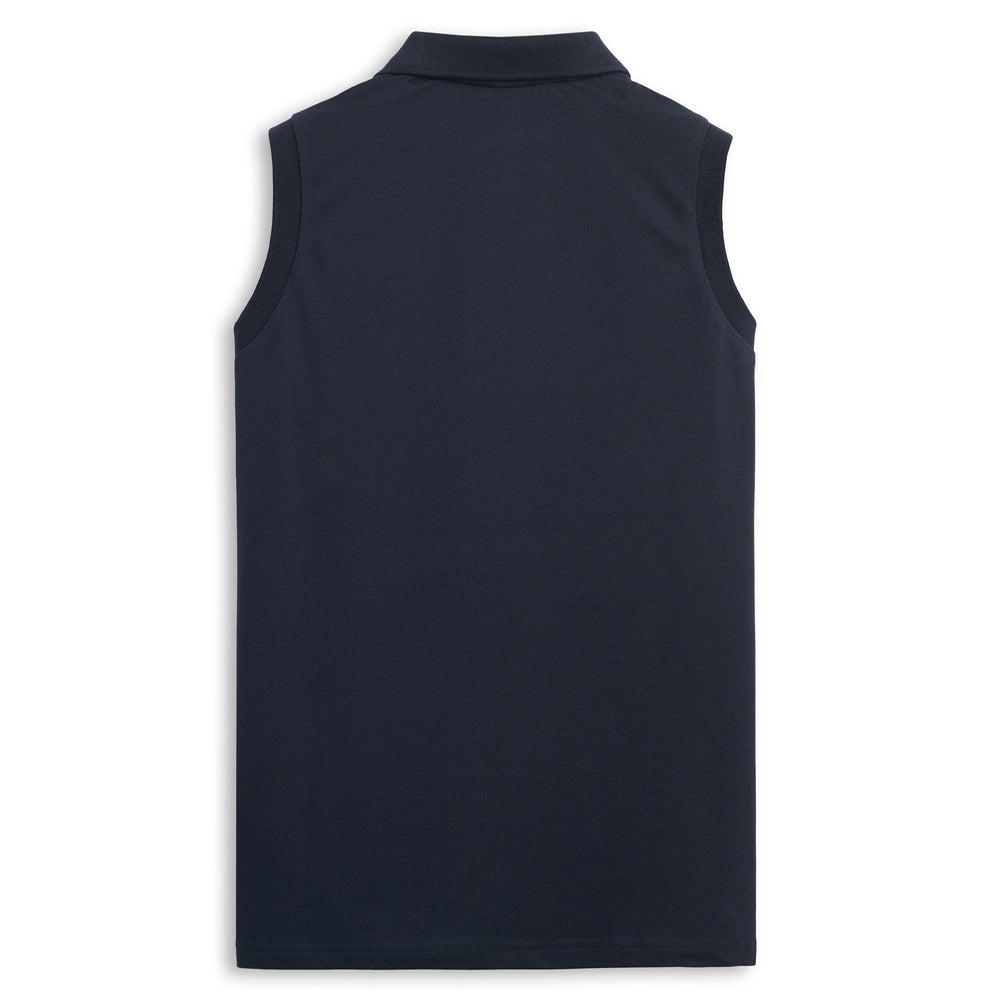 Blue Women's Regular Fit Stretch Piqué Polo Shirt 02