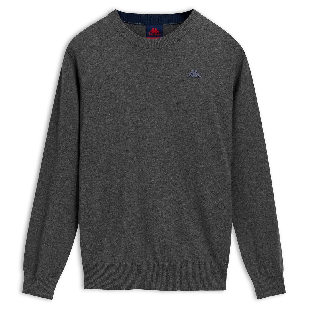 Grey Men's Cashmere Blend Pullover Knitwear 01