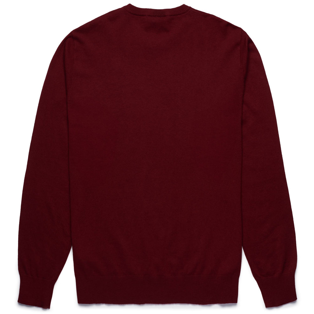 Maglione Classico Rosso Uomo in Mistura di Cotone e Cashmere main