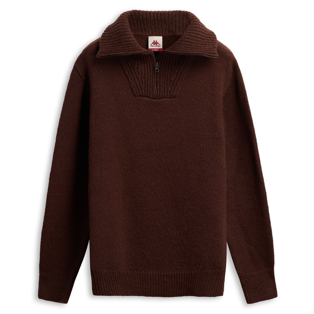 KNITWEAR Man ROBE GIOVANI MALOBU Pull Over BROWN LAB
