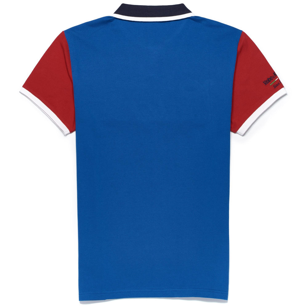 Navy blue Men's Slim Fit Cotton Polo Shirt with Embroidery 02