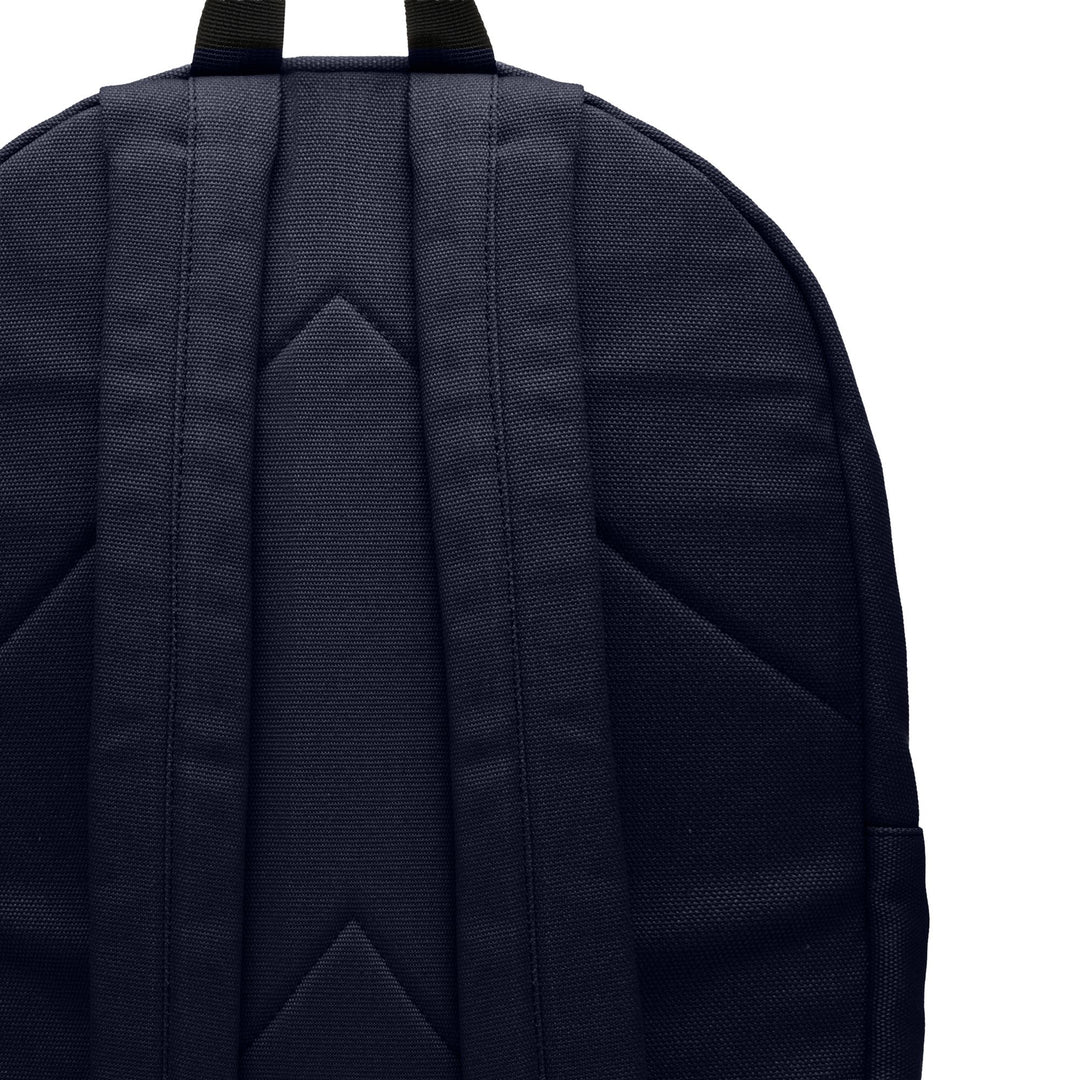 Sac à dos unisexe bleu décontracté en coton avec poche intérieure pour ordinateur portable main