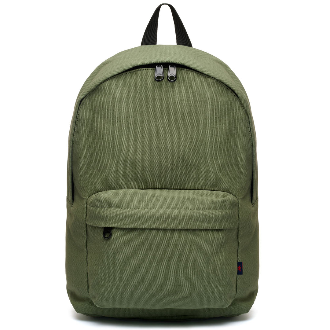Zaino Classico in Cotone Unisex Verde Olivina 01