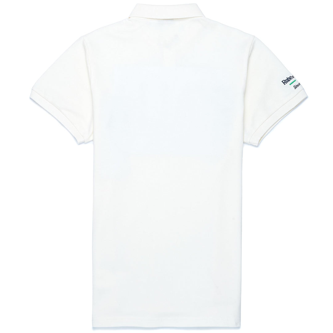 Polo Shirt Slim Fit Uomo Cotone Bianco Naturale main