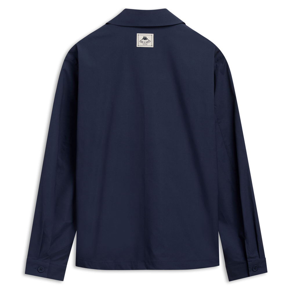 Blue Men's Casual Regular Fit Overshirt in Polyester Blend 02