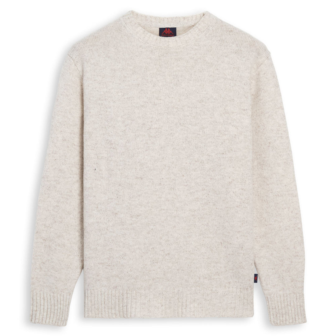Jersey de lana blanco para hombre, corte regular. main