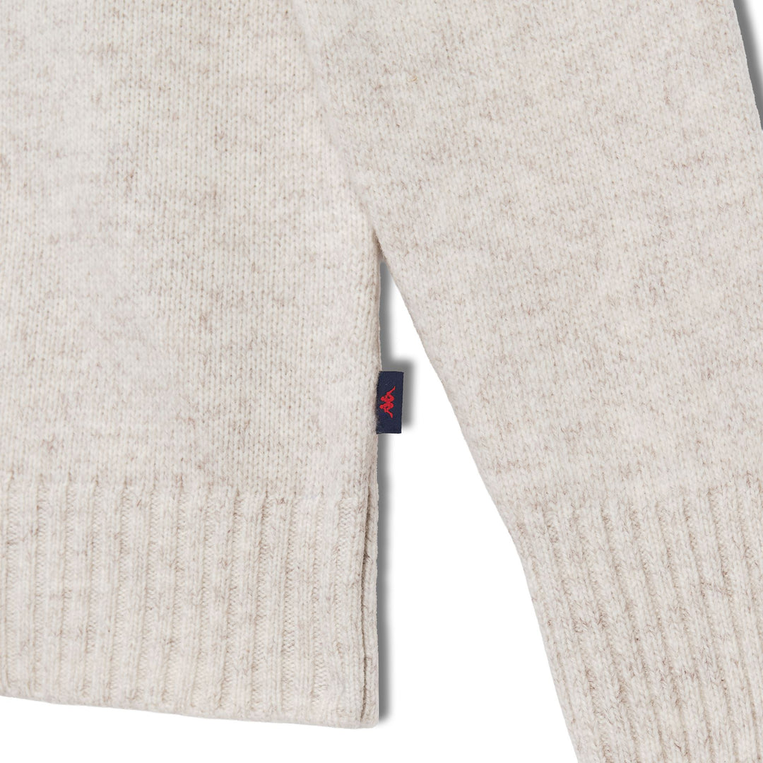 Jersey de lana blanco para hombre, corte regular. main